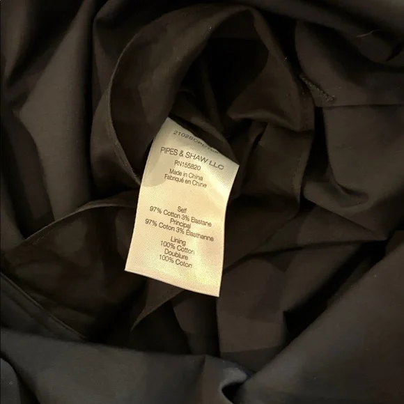 NWT Veronica Beard Cita Black Ruched Shirtdress Sz 4 - Picture 10 of 13